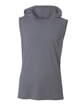 Men's Cooling Performance Sleeveless Hooded T-shirt