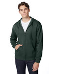 Unisex Eco-Cozy Fleece Zip Hooded Sweatshirt