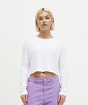 Women's long sleeve cropped T