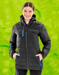 Black Compass Padded Winter Jacket