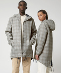 Unisex padded parka tweed jacket (STJU947)