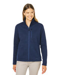 Ladies' Dropline Sweater Fleece Jacket