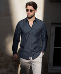 Torrance modern fit – raw and stylish denim shirt