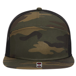 OTTO CAP 7 Panel Mesh Back Trucker Snapback Hat