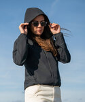 Women’s Carmel – minimalistic hooded windbreaker