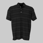 Vansport? Three-Color Textured Stripe Polo