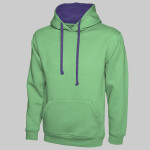 Contrast Hooded Sweatshirt