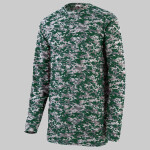 Digi Camo Wicking Long Sleeve T-Shirt