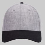 OTTO CAP Heather Wool Blend 6 Panel Low Profile Baseball Cap