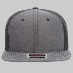 "OTTO SNAP" 6 Panel Mid Profile Mesh Back Trucker Snapback Hat